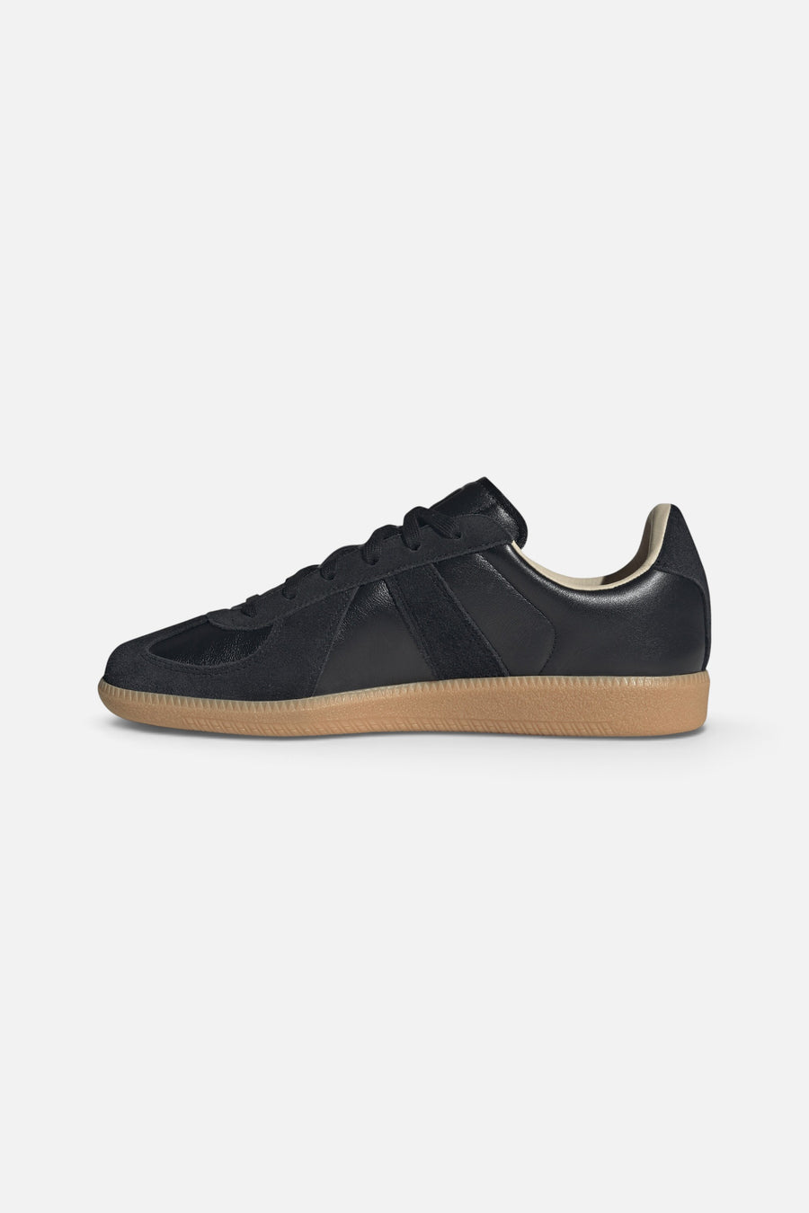 Adidas BW Army Sneaker in Core Black and Gum – side-2 view