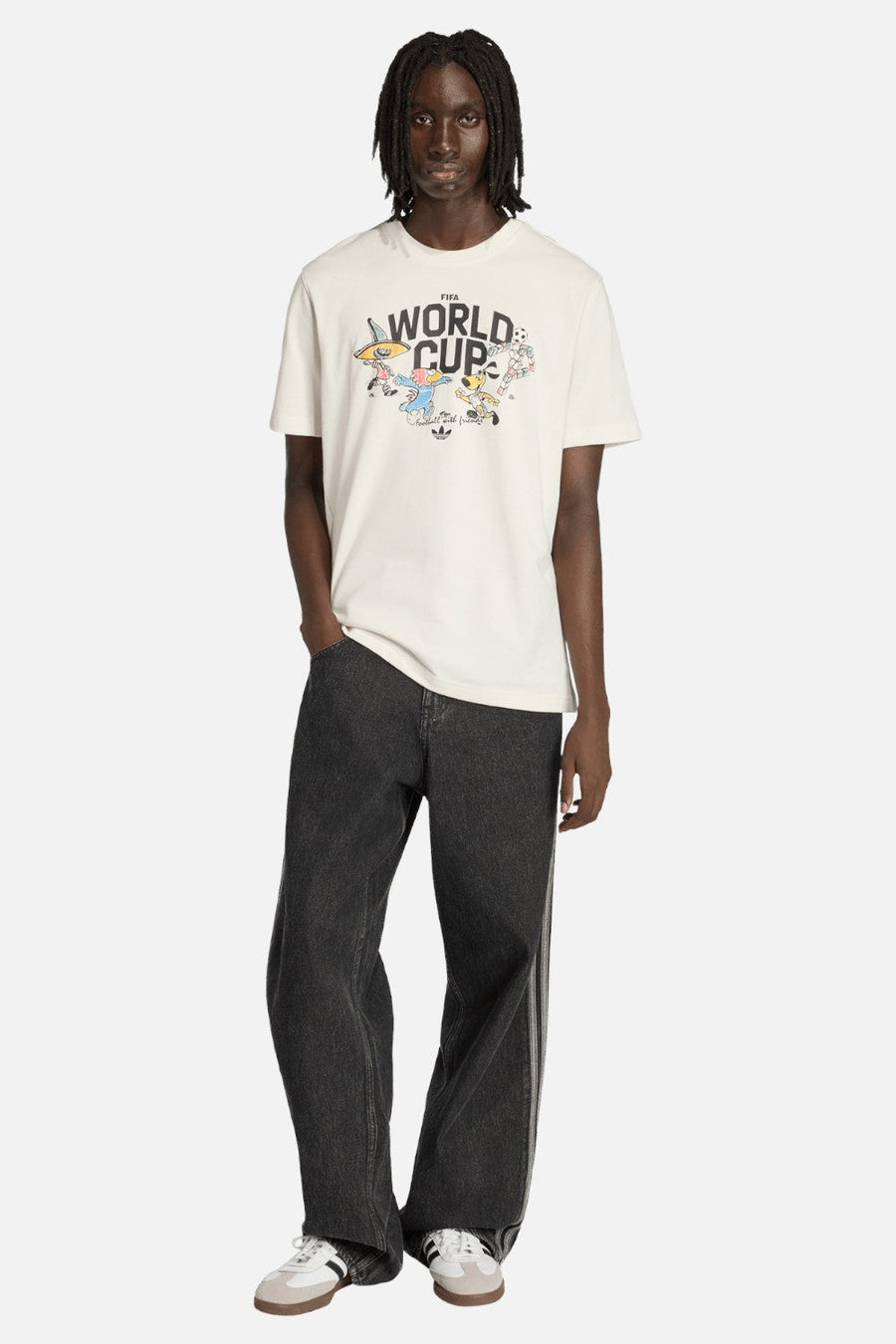 Adidas FIFA World Cup 26 Group Mascot T-Shirt – back view