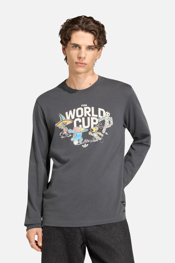 Adidas FIFA World Cup 26 Mascot Long Sleeve T-Shirt