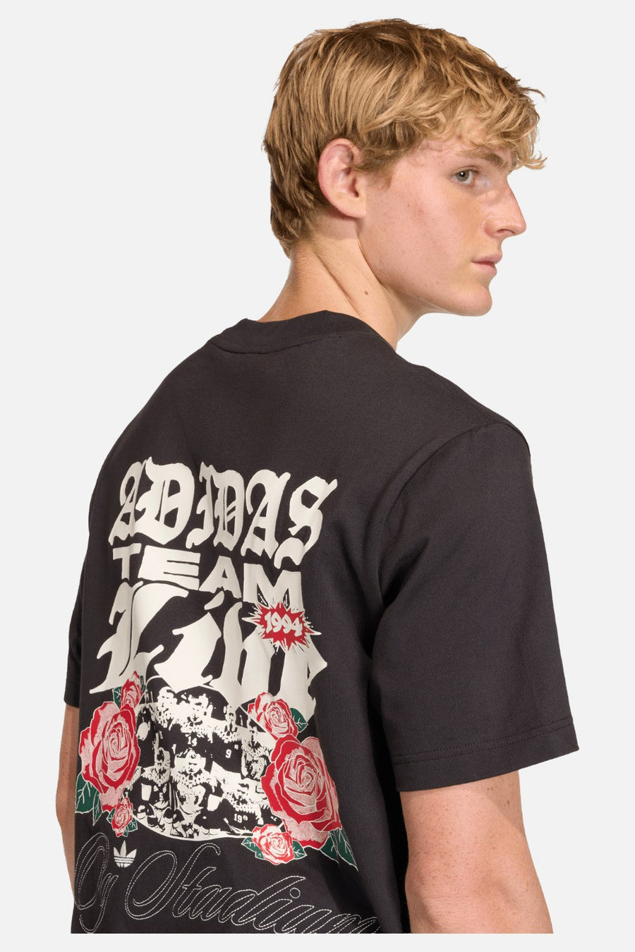 Adidas FIFA World Cup 26 Roses Graphic Tee in Black – alternate