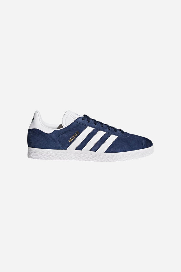 Adidas Gazelle Shoes in Collegiate Navy & White