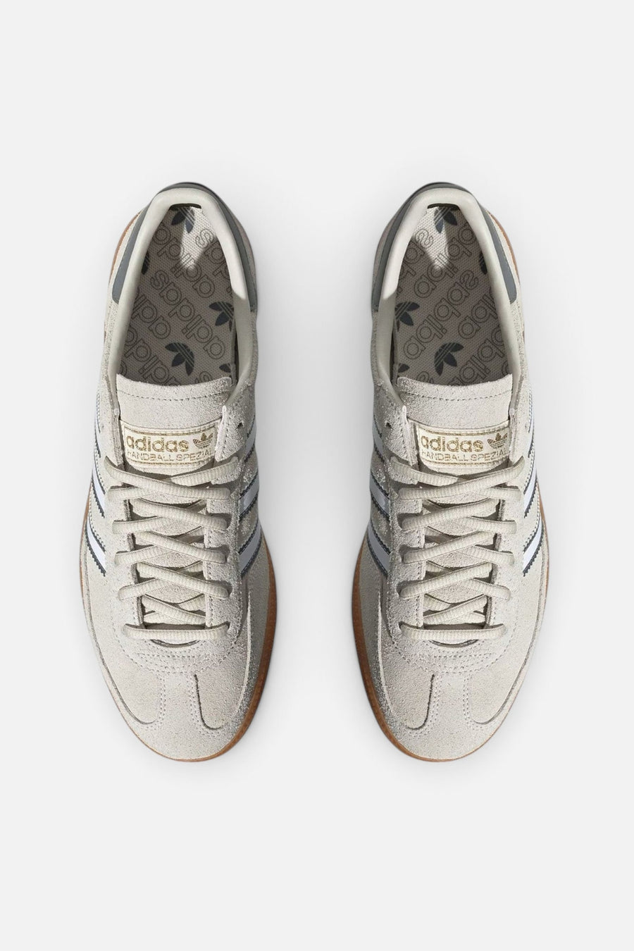 Adidas Handball Spezial Shoes in Alumina / Cloud White / Grey Three – top view