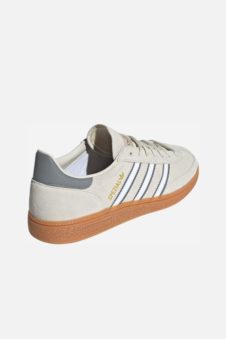Adidas Handball Spezial Shoes in Alumina / Cloud White / Grey Three – three-quarter view