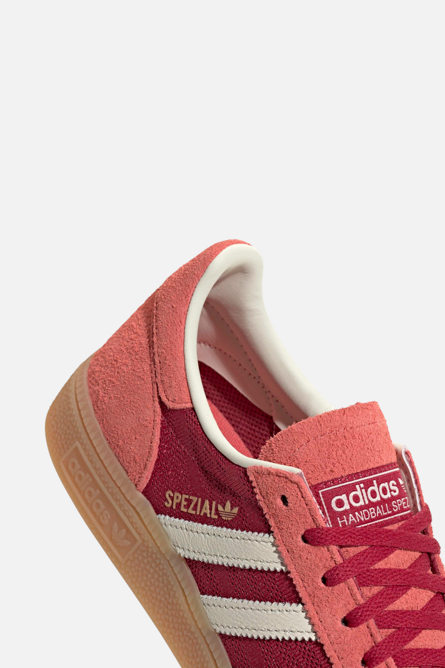 Adidas Handball Spezial in Team Victory Red & Off White – alternate