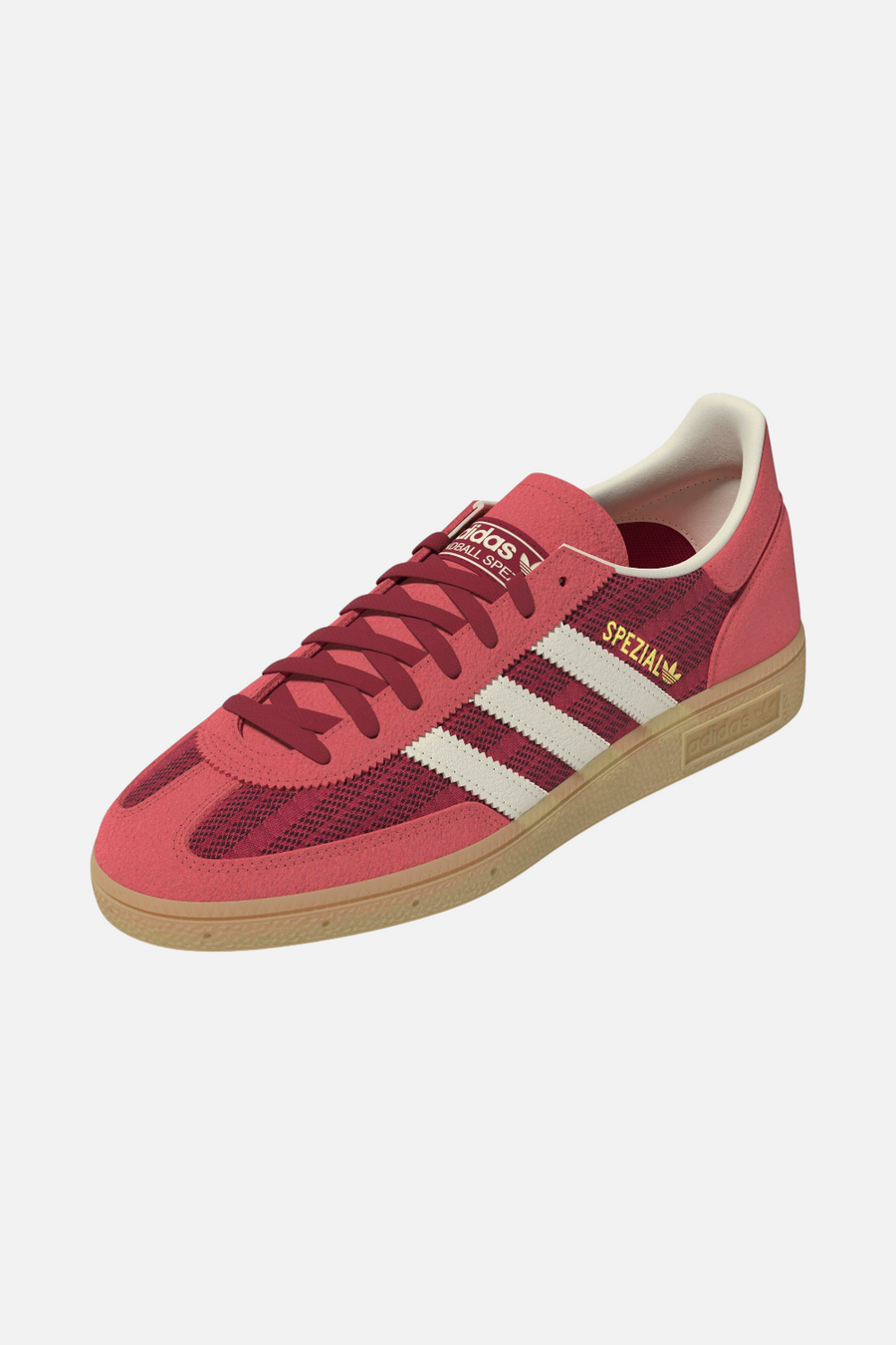 Adidas Handball Spezial in Team Victory Red & Off White – alternate