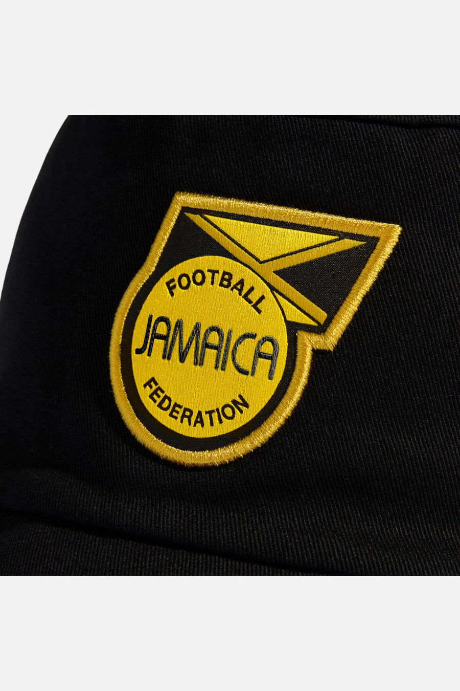 Adidas Jamaica 26 Bucket Hat — trefoil branding detail
