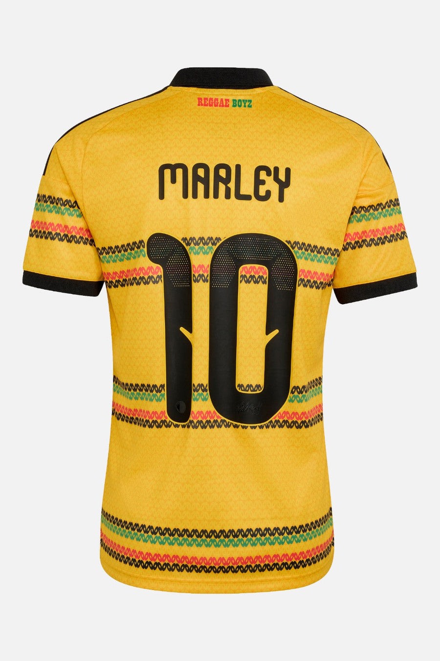 Adidas Jamaica 26 x Bob Marley Home Jersey in Bold Gold – alternate