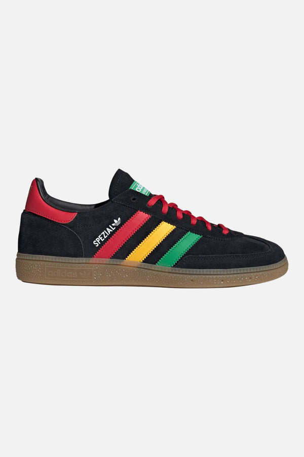 Adidas Jamaica Handball Spezial Sneakers in Black, Ruby & Gold