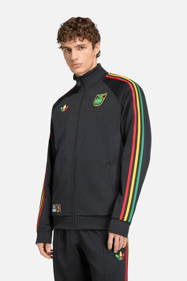 Adidas Jamaica x Bob Marley Originals Track Jacket in Black