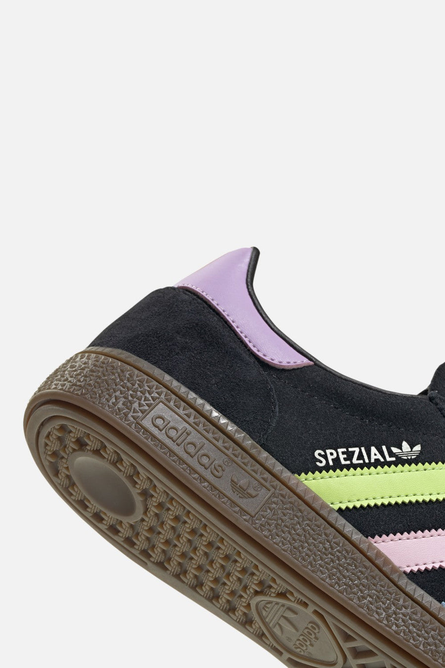 Adidas Japan Handball Spezial Japan Sneakers in Black, Glow Blue & Off White – alternate
