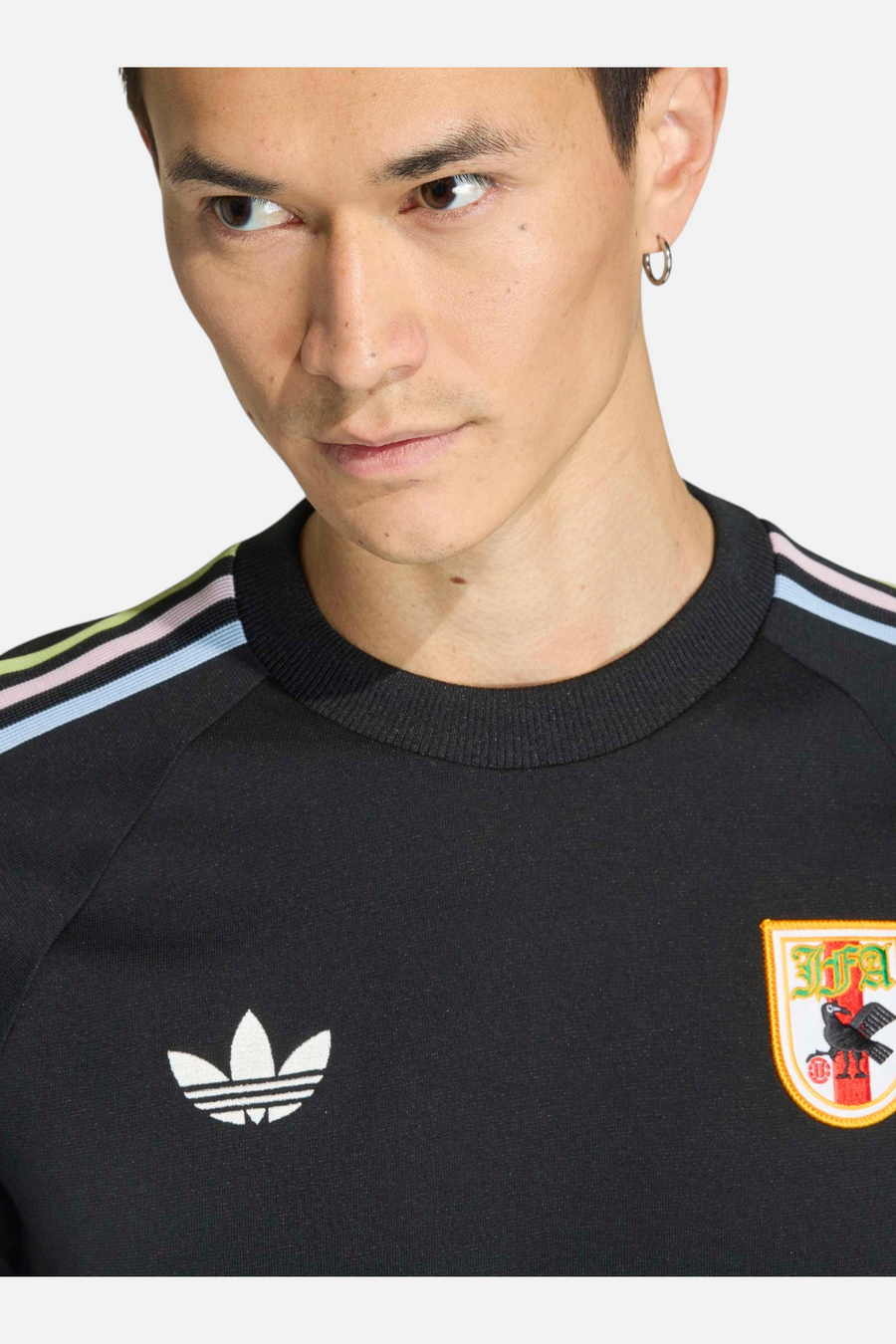 Adidas Japan Originals Tee in Black – flat lay