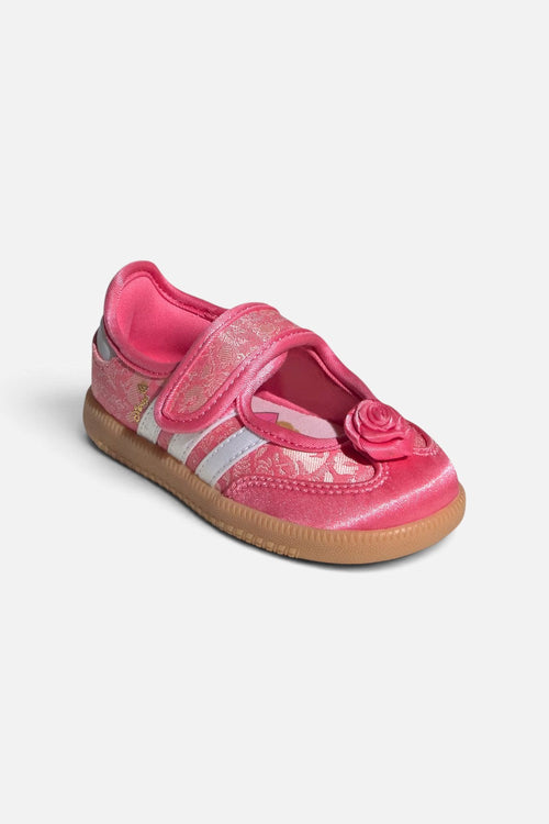 Adidas Kids Disney Princess Samba Jane Sneakers in Pink – front view