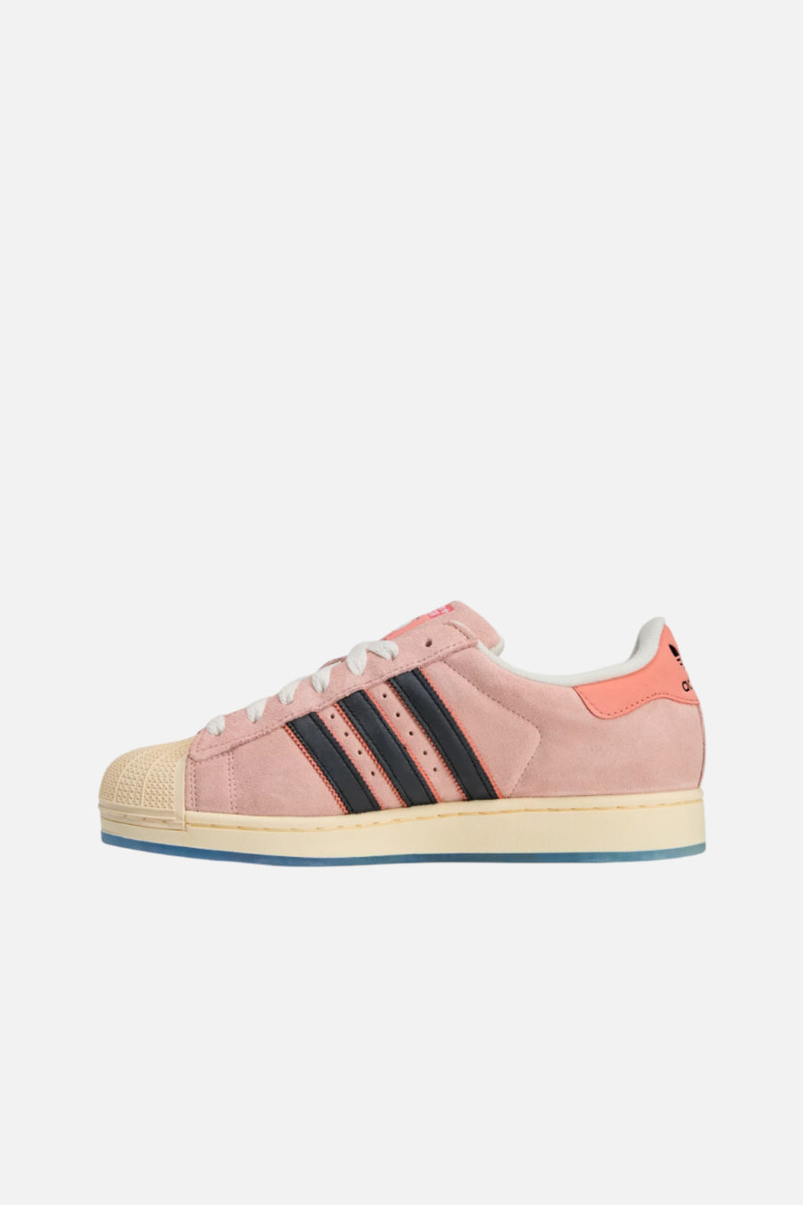 Adidas Limited Addition Patrick Superstar Shoes in Wonder Clay – side view