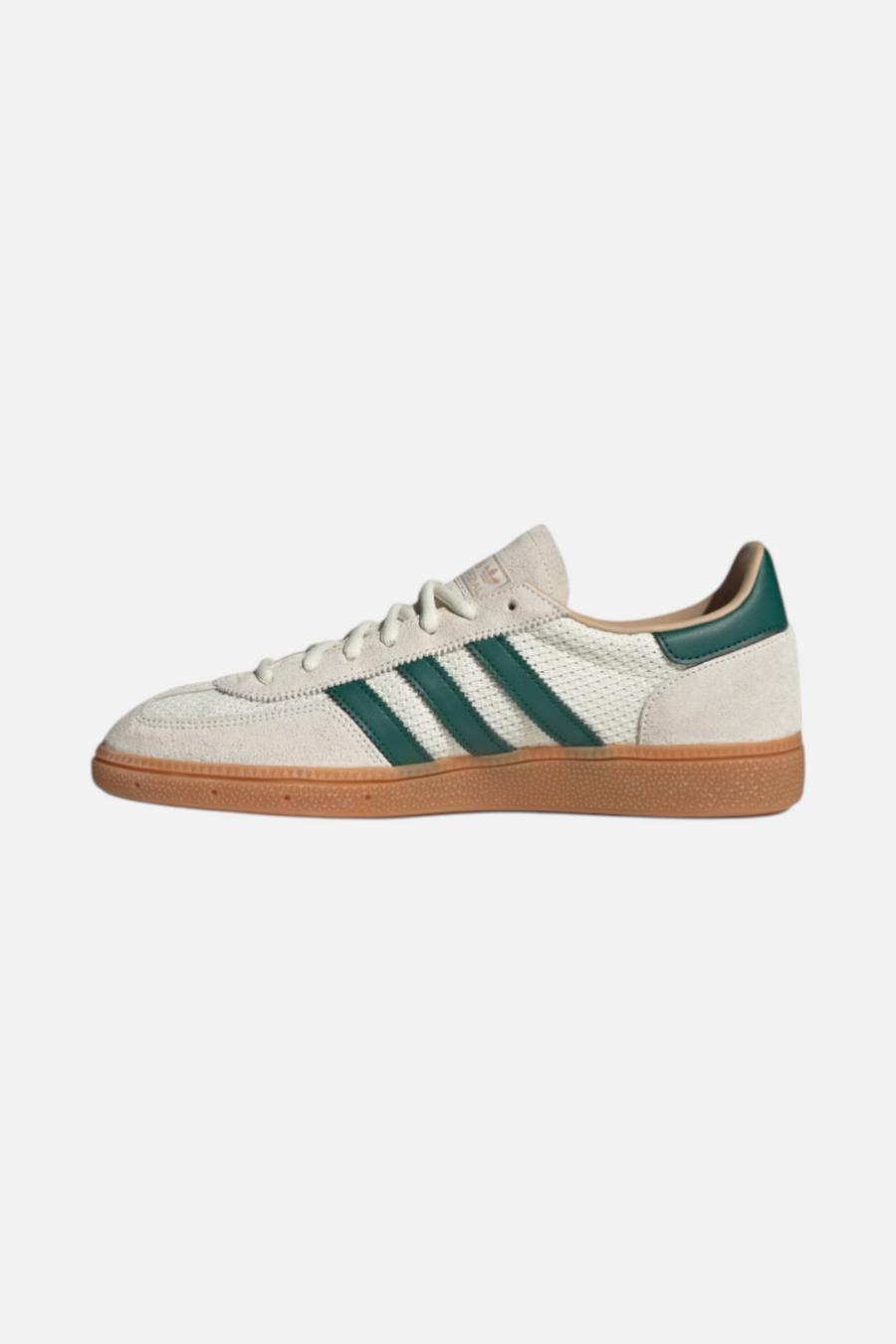 Adidas Men's Handball Spezial Sneaker in Off White and Green – detail