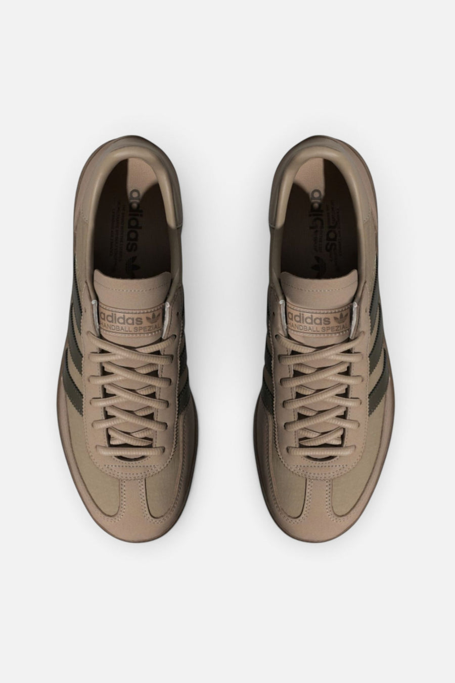 Adidas Men's Handball Spezial Trace Khaki & Cargo Brown – top view