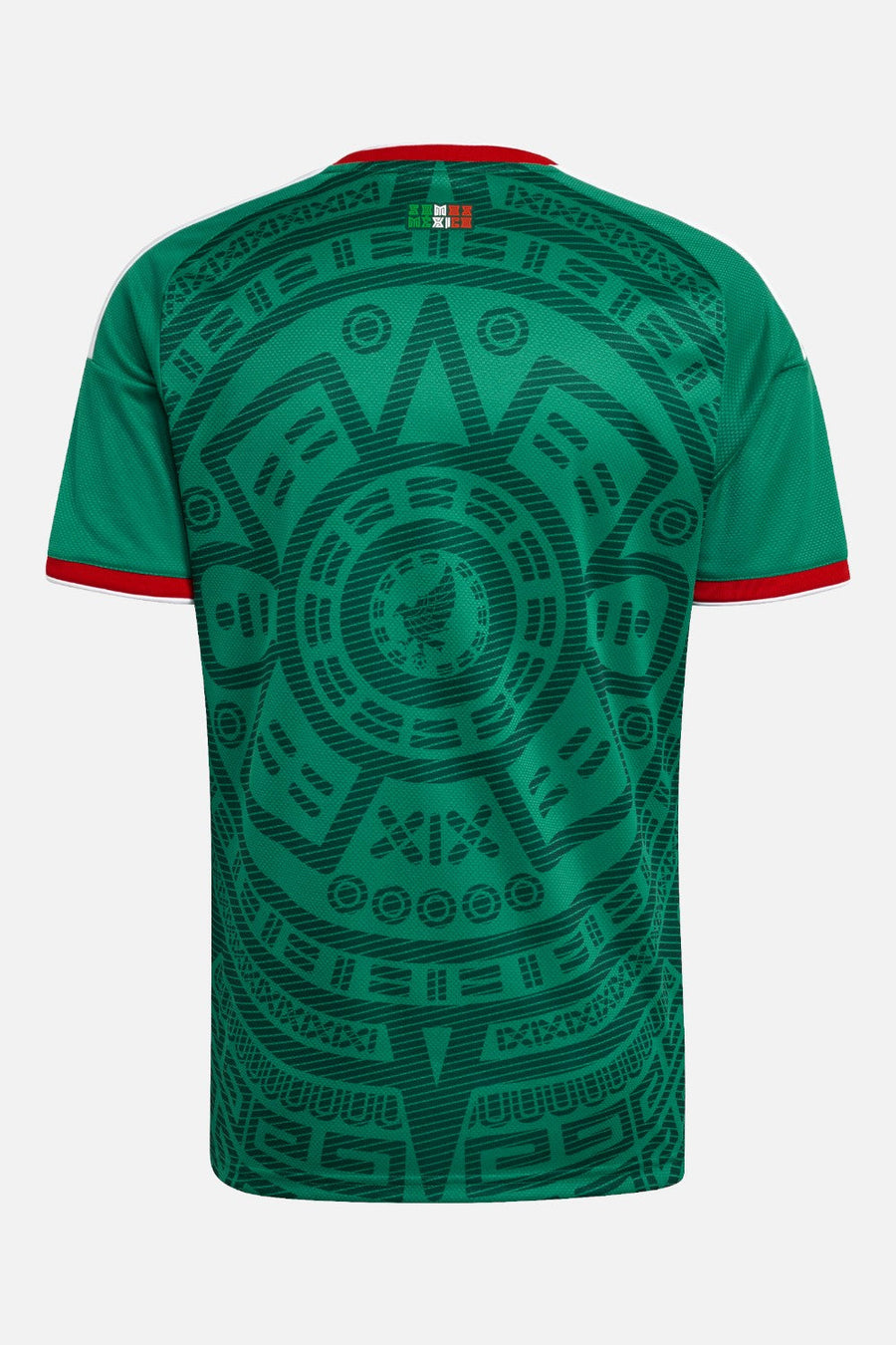 Adidas Mexico 26 Home Jersey in Bold Green — back view