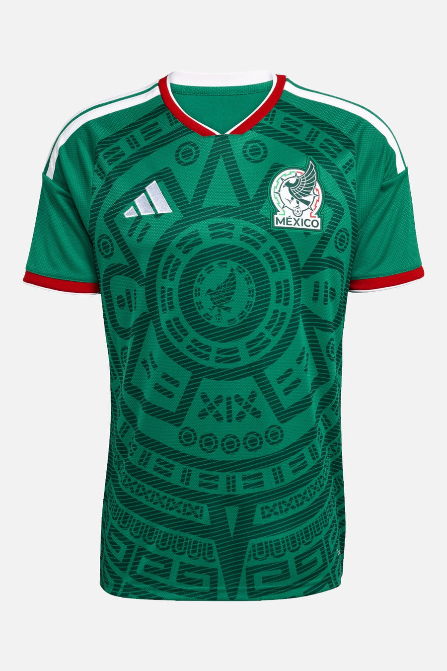 Adidas Mexico 26 Home Jersey in Bold Green — front view