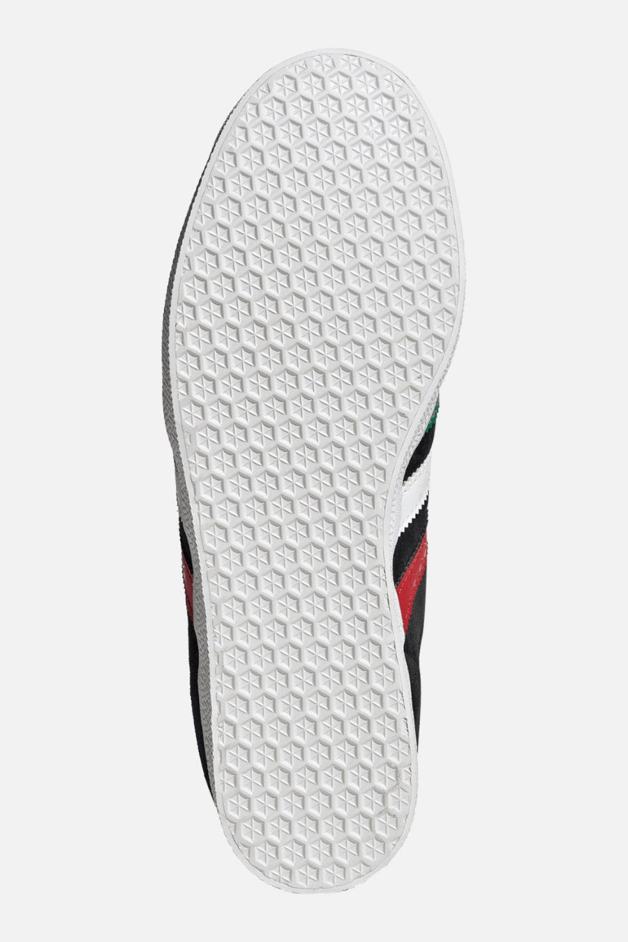 Adidas Mexico Gazelle Sneakers in Core Black, Cloud White & Better Scarlet – alternate