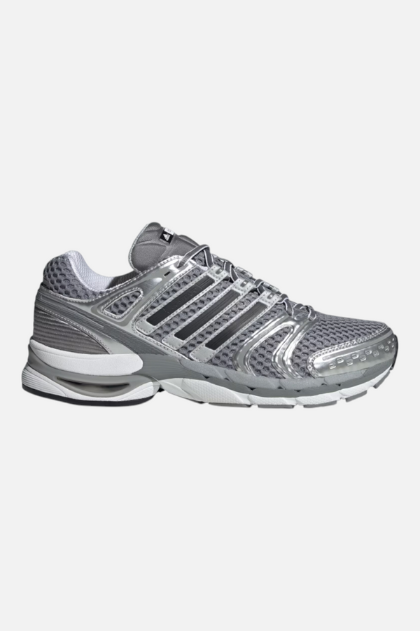 Adidas Mne's Adistar Control 5 Shoes in Grey Three/Core Black/Silver Metallic