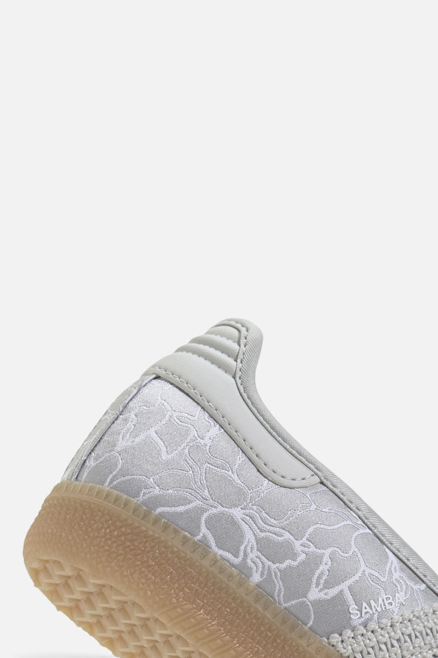 Adidas Samba Jane Sneaker in Silver Metallic, Grey One, and Gum – alternate