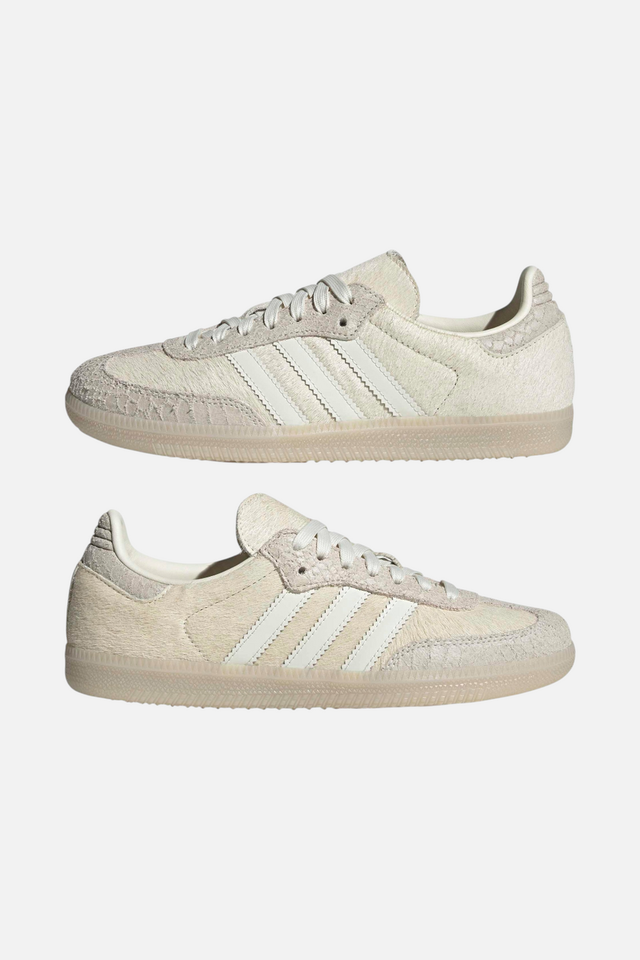 Adidas Samba OG Sneaker in Off White / Off White / Crystal Linen – detail