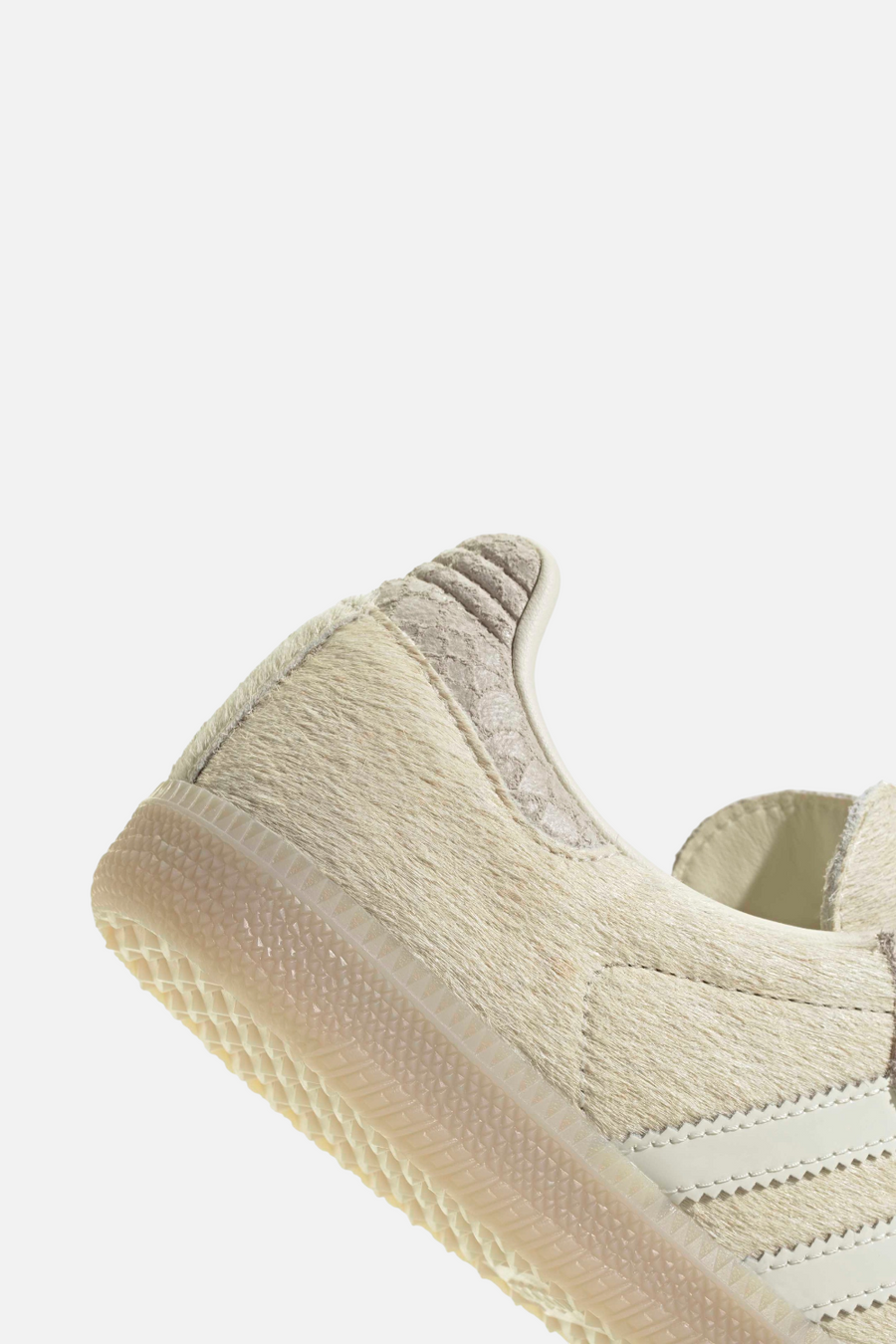 Adidas Samba OG Sneaker in Off White / Off White / Crystal Linen – side view