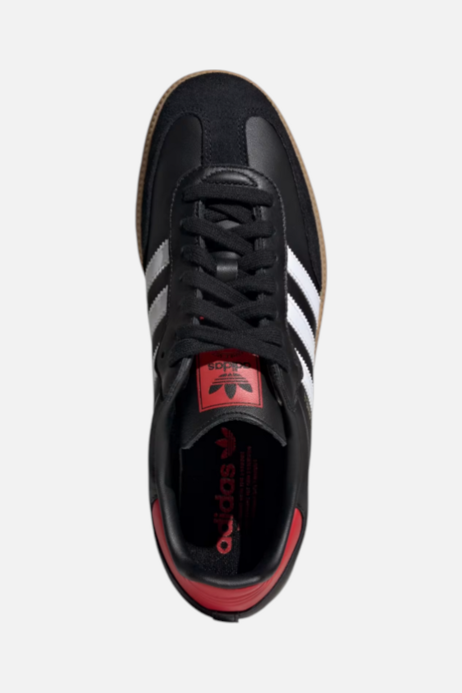 Adidas Samba OG Sneakers in Black & White- Unisex Sizing – detail