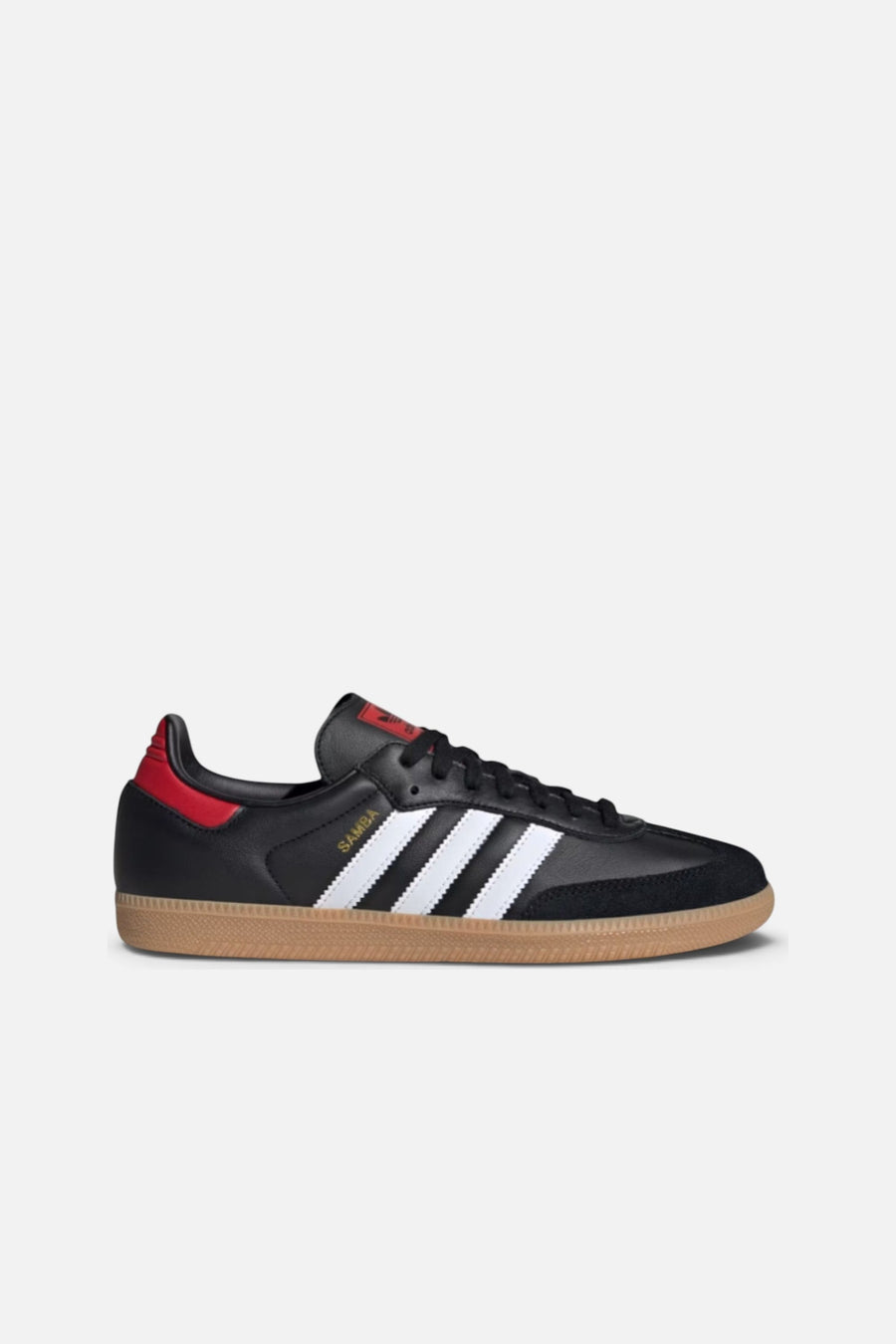 Adidas Samba OG Sneakers in Black & White- Unisex Sizing – three-quarter view