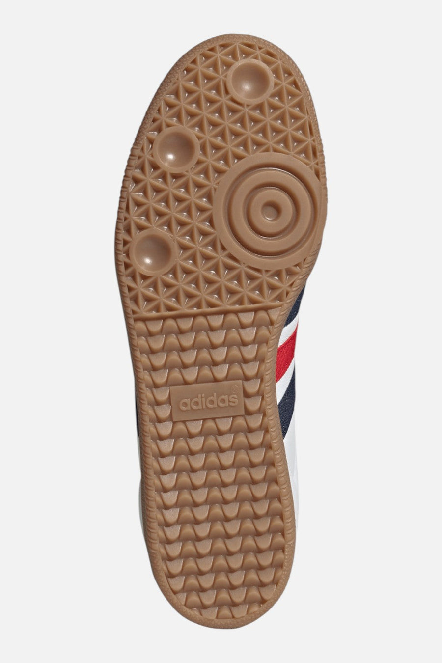 Adidas Samba OG USA Colorway — side medial view
