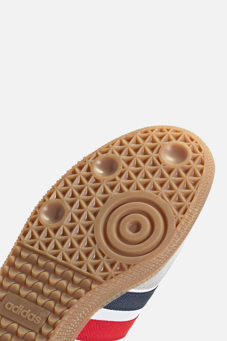 Adidas Samba OG USA Colorway — gum sole detail