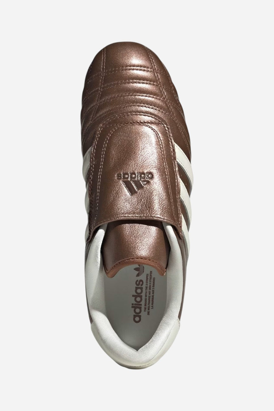 Adidas Taekwondo Shoes in Brown / Preloved Brown / Off White – back view