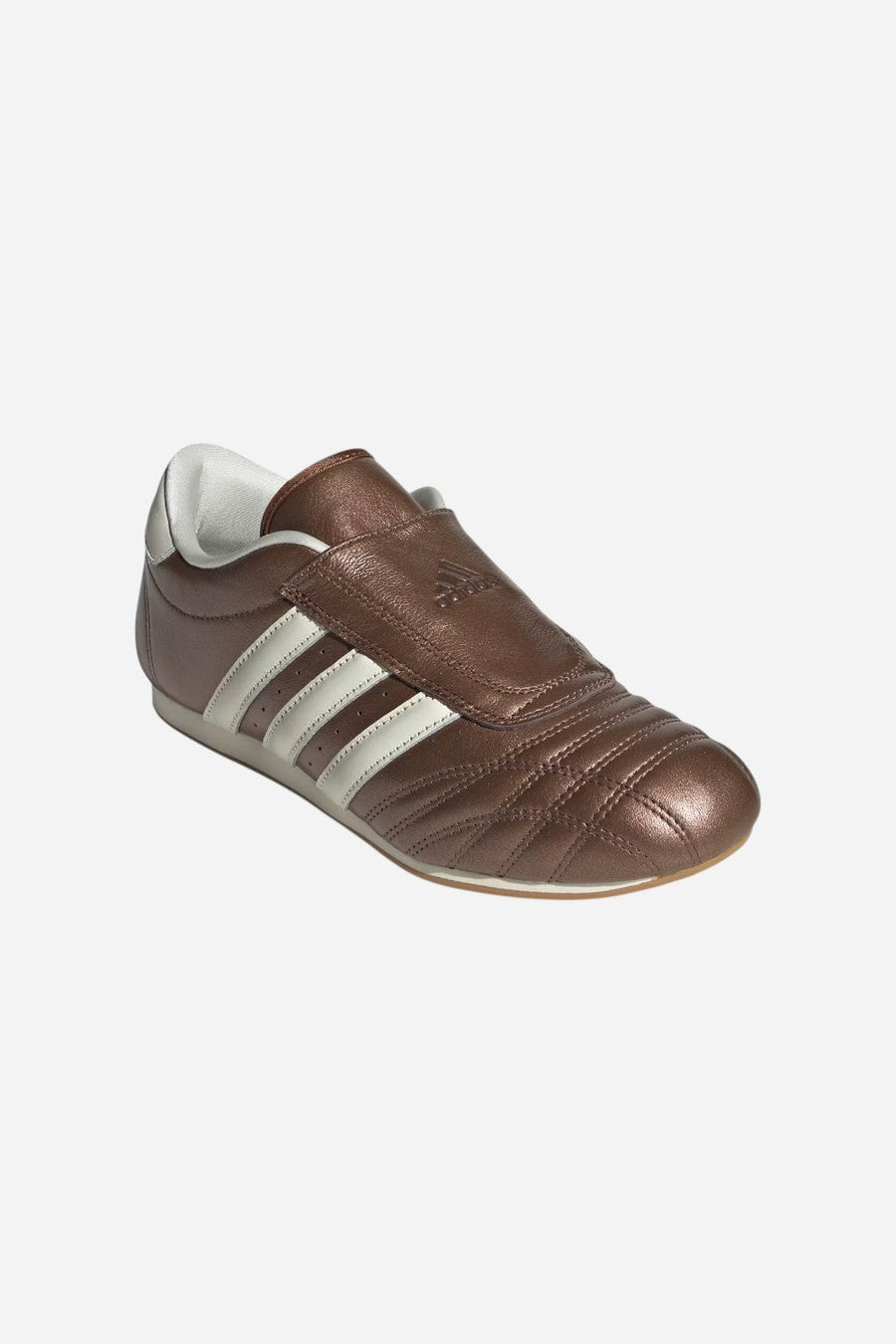 Adidas Taekwondo Shoes in Brown / Preloved Brown / Off White – detail