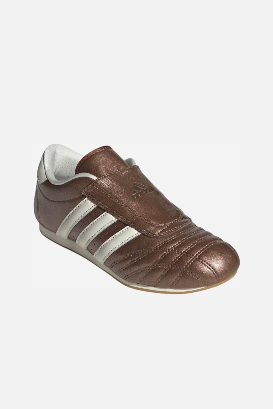 Adidas Taekwondo Shoes in Brown / Preloved Brown / Off White – side view