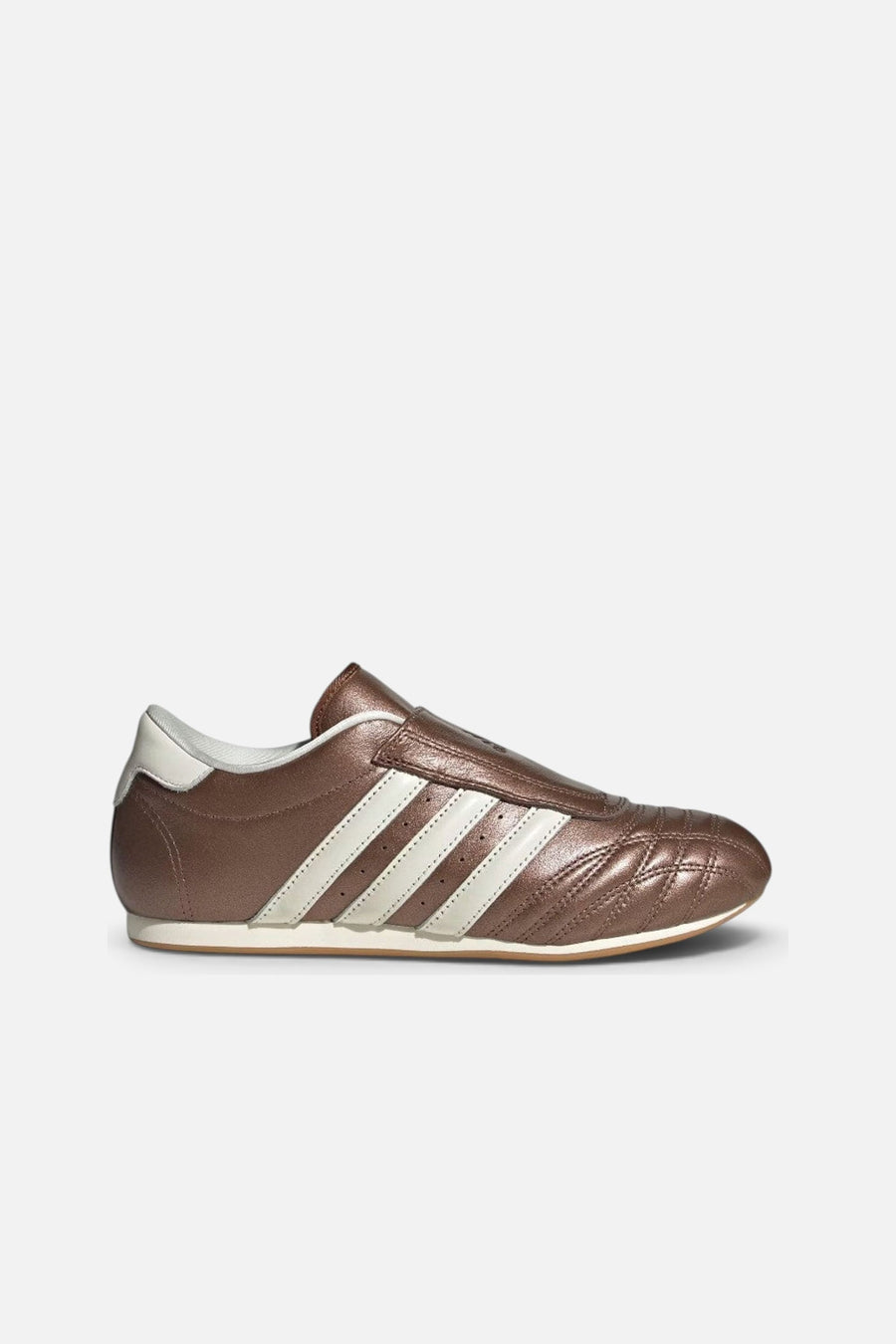 Adidas Taekwondo Shoes in Brown / Preloved Brown / Off White – side view