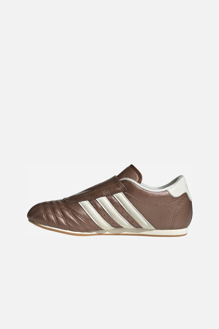 Adidas Taekwondo Shoes in Brown / Preloved Brown / Off White – side view