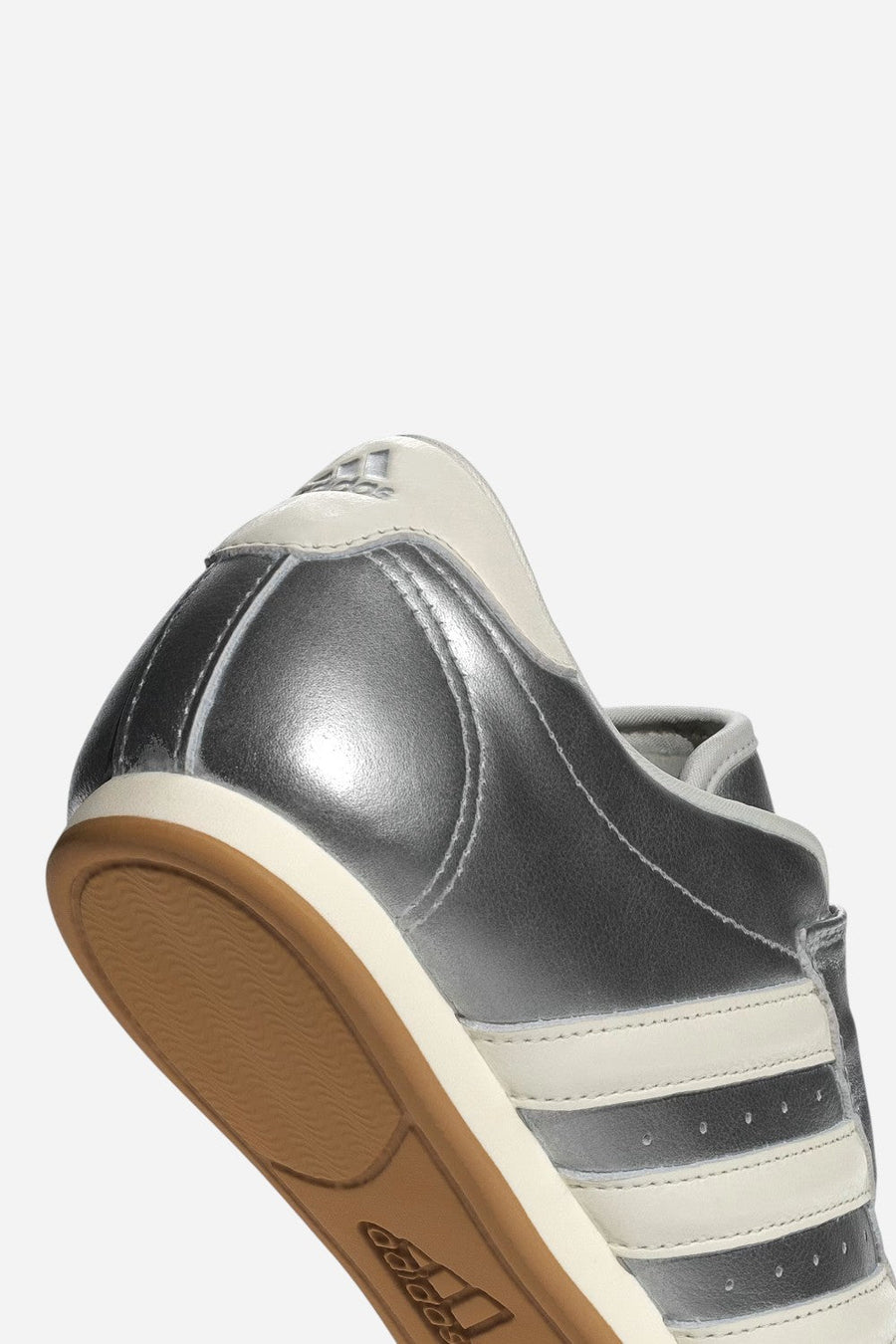 Adidas Taekwondo Shoes in Silver Metallic / Off White / Gum – alternate