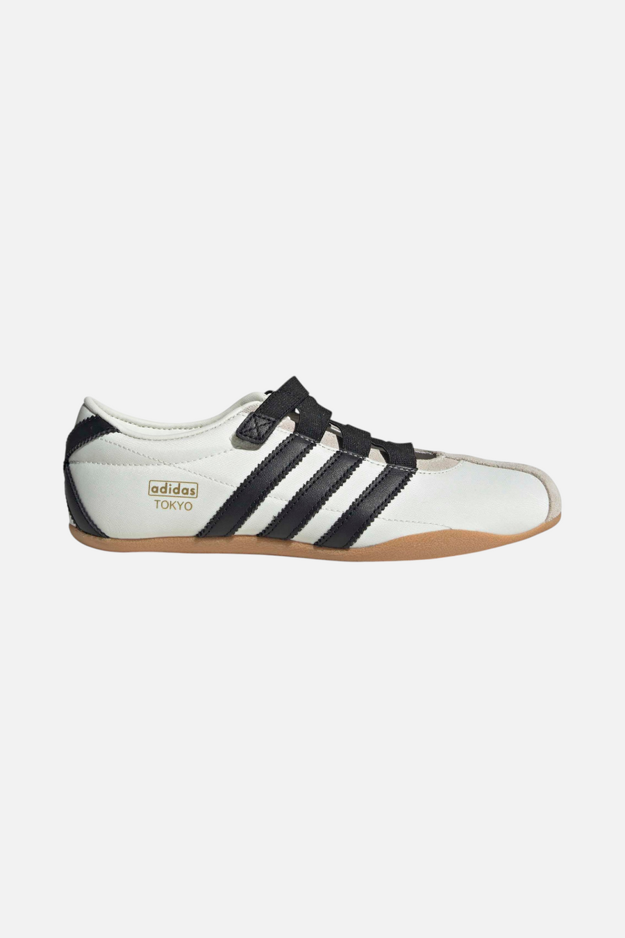 Adidas Tokyo Mary Jane in Off White & Core Black – detail