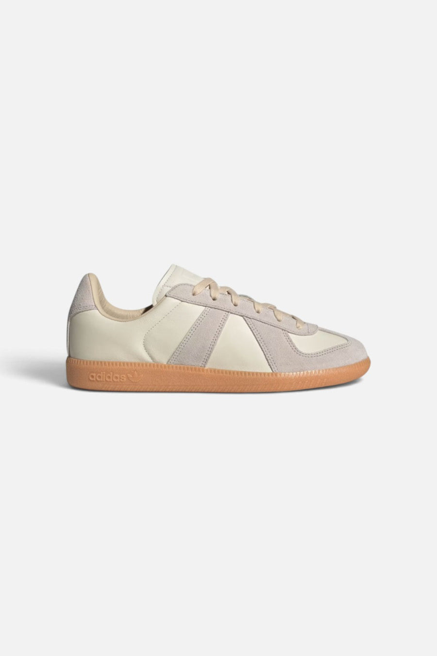Adidas Unisex BW Army Sneaker in Chalk White, Clear Granite, and Gum – detail