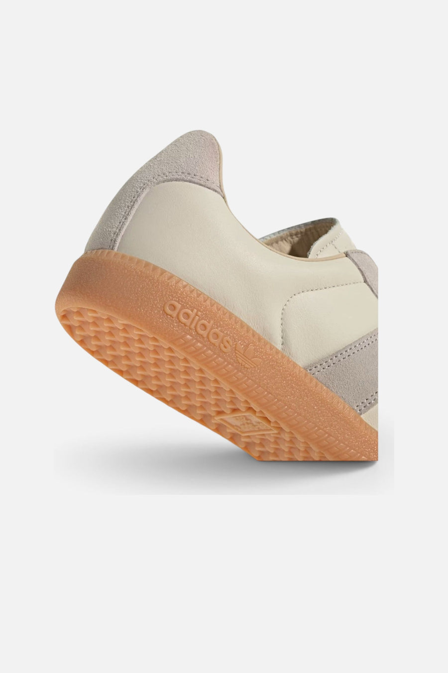 Adidas Unisex BW Army Sneaker in Chalk White, Clear Granite, and Gum – side view