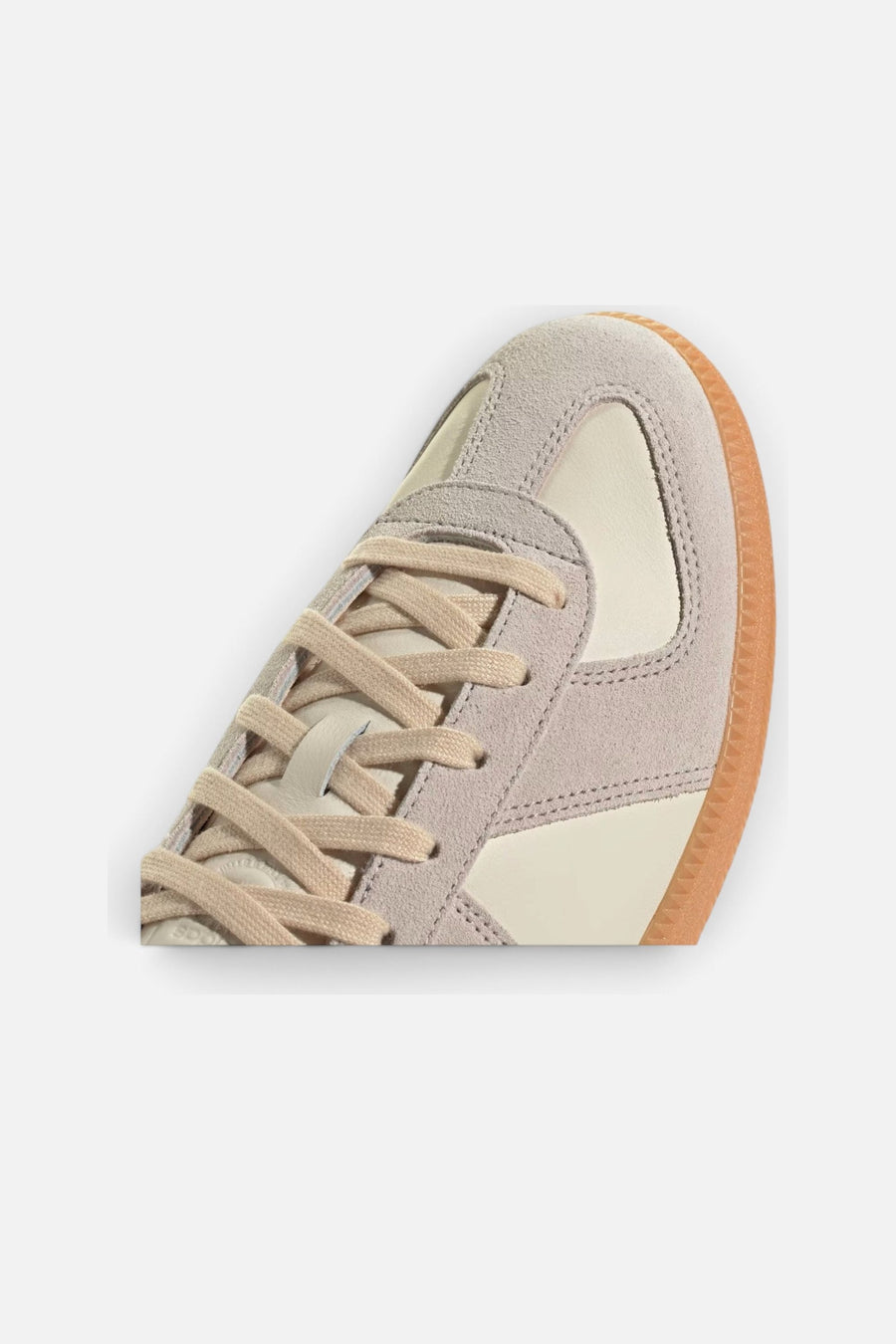 Adidas Unisex BW Army Sneaker in Chalk White, Clear Granite, and Gum – side view