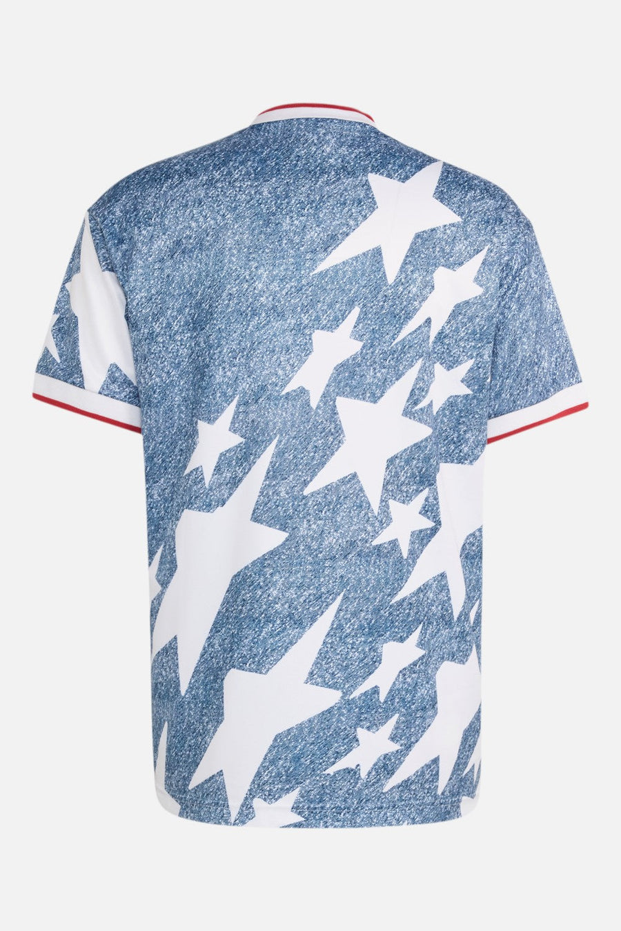 Adidas USA 94 Denim Graphic Jersey in White & Dark Blue – alternate