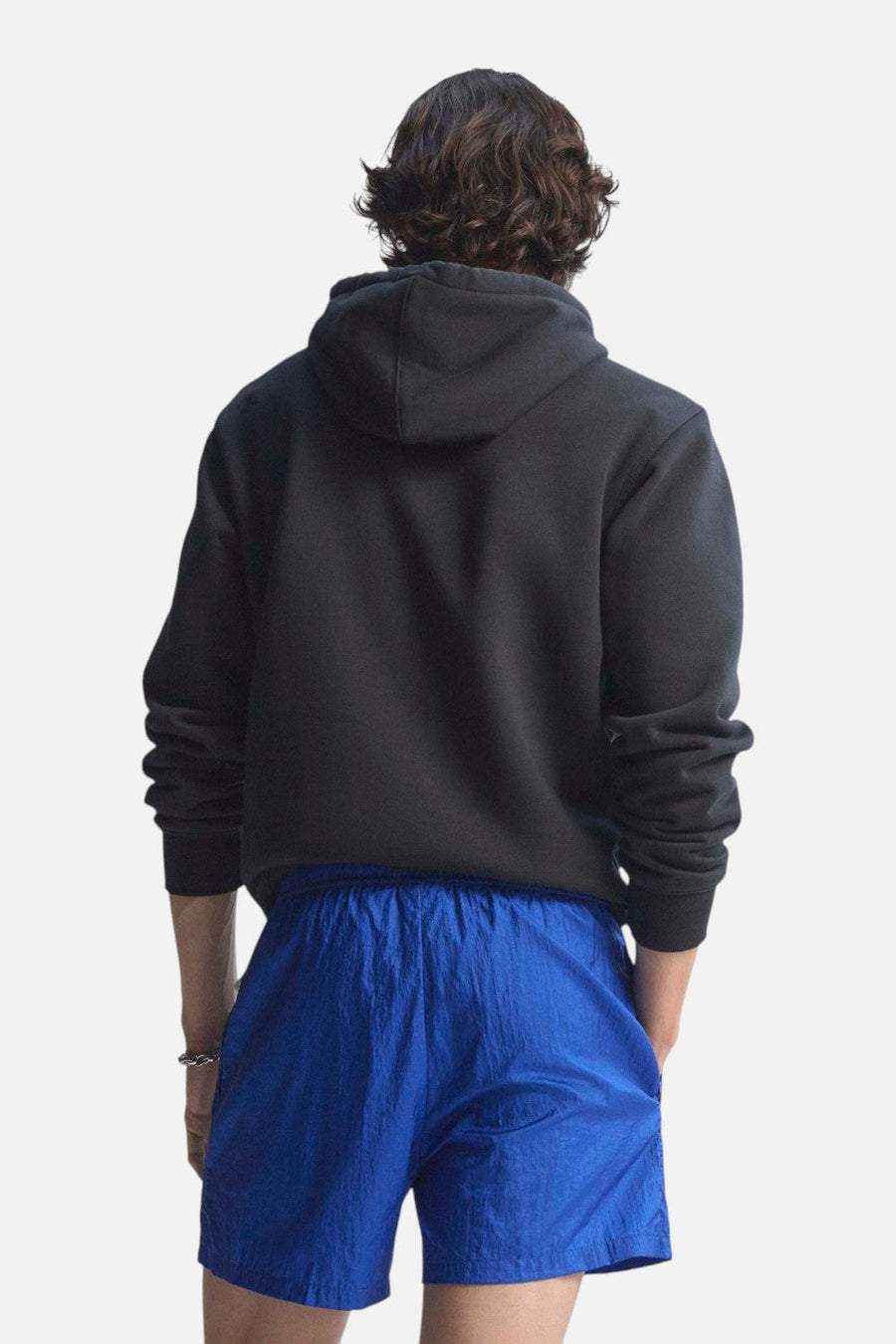 Adidas USA 94 Graphic Shorts in Royal Blue – side view