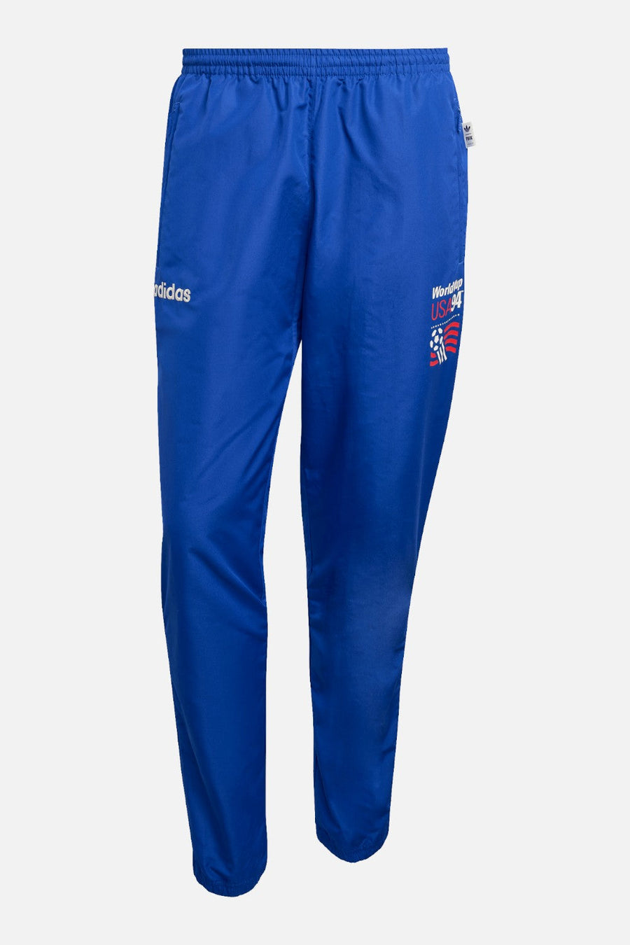 Adidas USA 94 Graphic Woven Track Pants in Royal Blue – detail