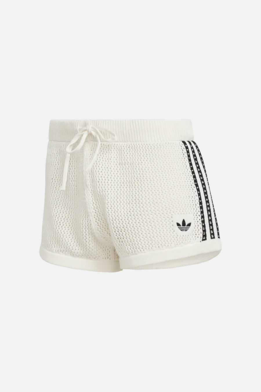 Adidas Women's Knitted Crochet Shorts – back view