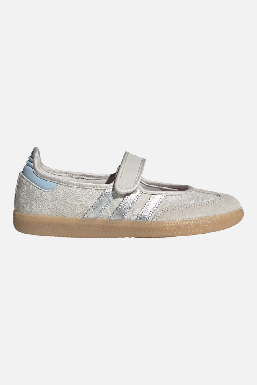Adidas Women's Liberty London Samba Jane in Chalk Pearl – back view