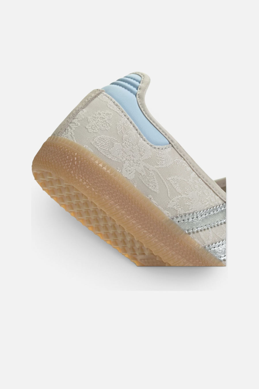 Adidas Women's Liberty London Samba Jane in Chalk Pearl – detail