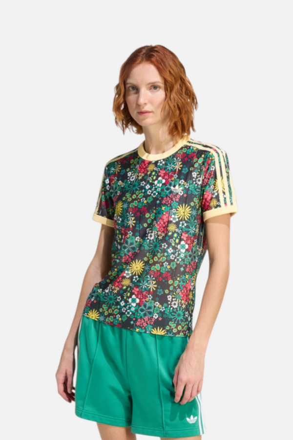 Adidas Women's Original x Liberty London 3-Stripes Tee