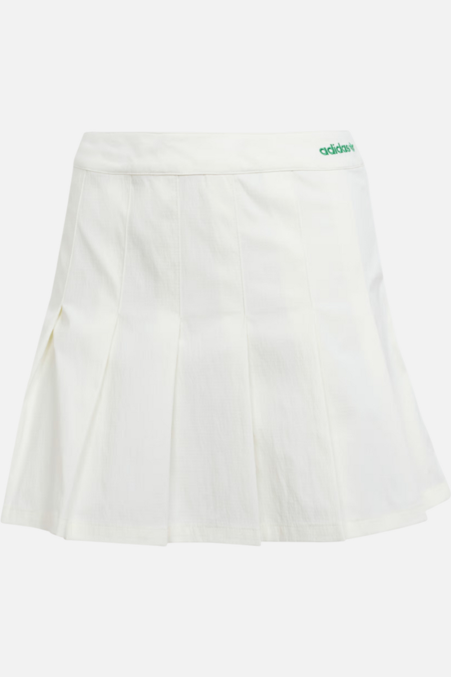 Adidas Women's Pleated Skirt in Off White – side view
