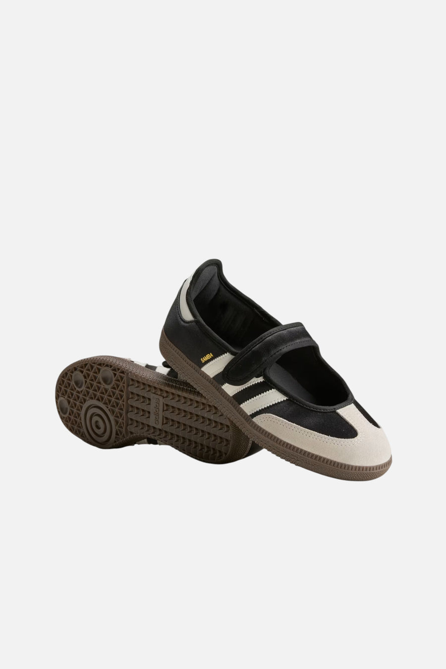Adidas Women's Samba Jane in Core Black and Off White – pair
