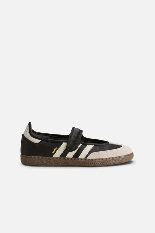 Adidas Women's Samba Jane in Core Black and Off White – side view
